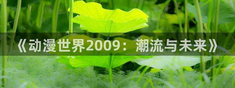 火狼动漫网：《动漫世界2009：潮流与未来》